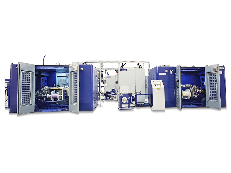 Split Type Back Twist Pasangan Twisting Machine Untuk Kabel Rangkaian